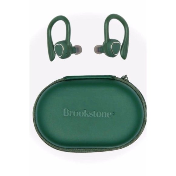 Brookstone Headphones Brookstone Division One True Wireless Earbuds With Charging Case Brand New Poshmark